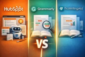 hubspot vs grammarly vs prowritingaid