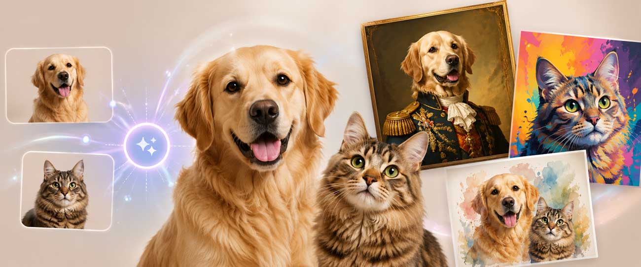 ai pet portrait generator