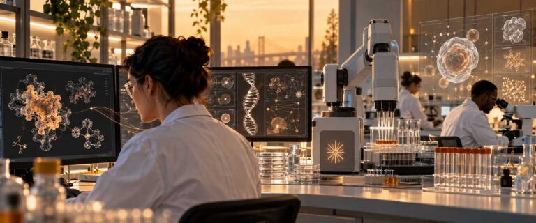 Anthropic announced earlier this year it launched a molecular biology lab where Claude agents read and conjecture
